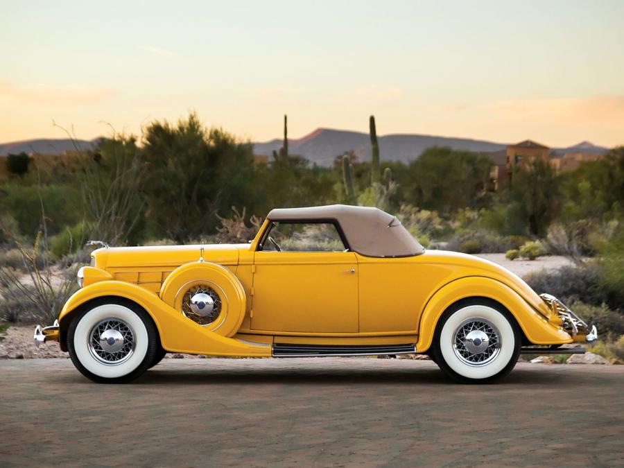  Lincoln Model K Convertible Roadster by LeBaron 1935 года  (фото 8 из 12)